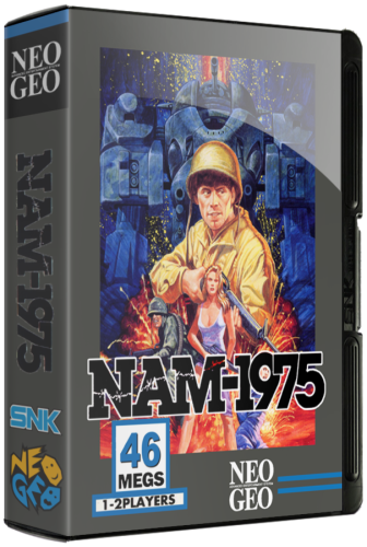 SNK Neo Geo AES 3D Glossy Box Pack Samples SNK Neo Geo AES