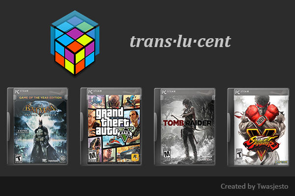 Download Translucent Steam Pc 2d Dvd Cover Psd Game Box Art Launchbox Community Forums PSD Mockup Templates