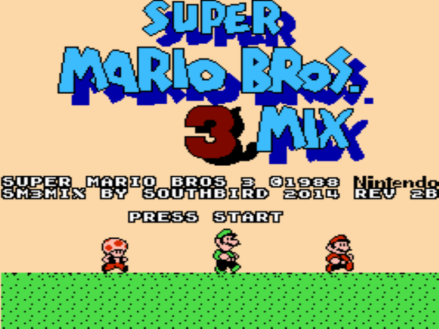 super mario bros 3 mix cartridge