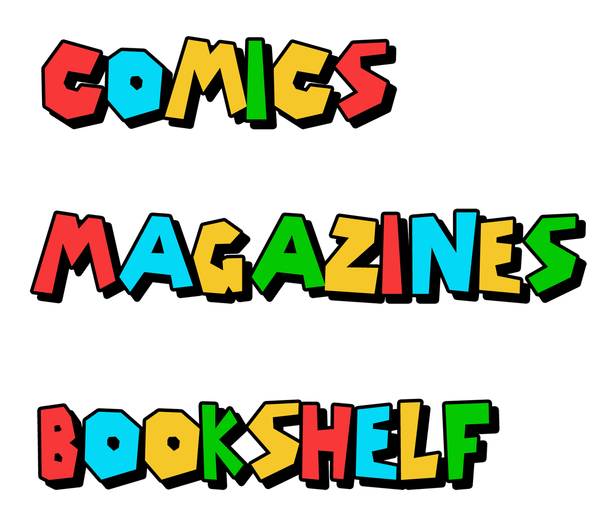 More information about "Magazines/Comics Platform Stylized Clear Logos"