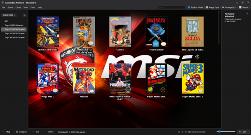 Top Nes Games - Playlists - Launchbox Community Forums