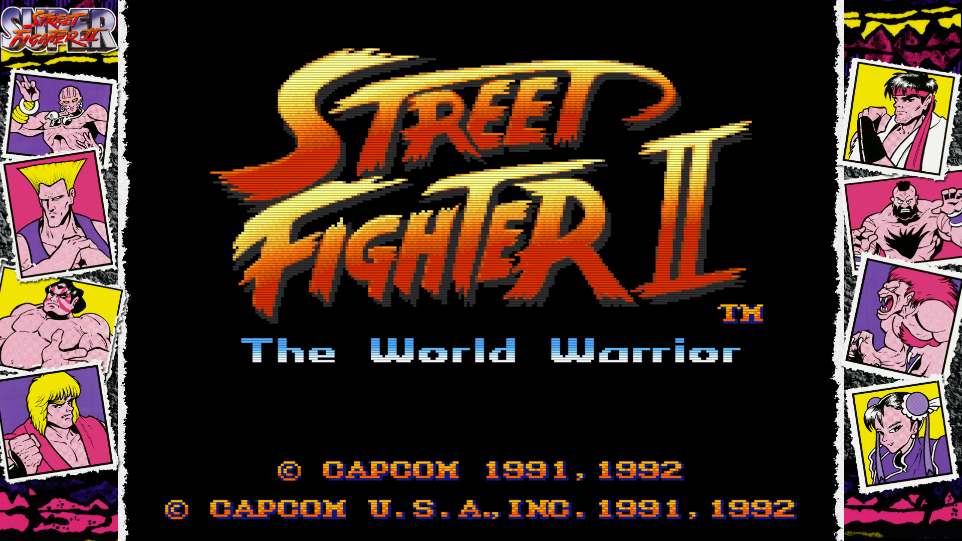 More information about "Street Fighter II - Bezel Overlay"