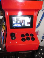 7" raspberry pi arcade