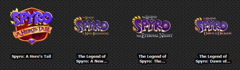 new clear logos for spyro games game clear logos launchbox community forums new clear logos for spyro games game