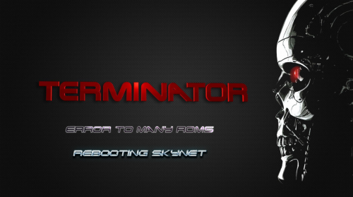 More information about "Terminator Edition startup"