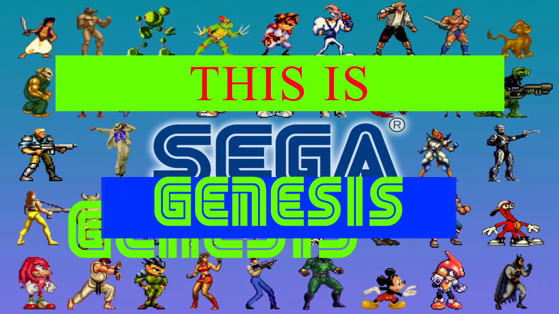 More information about "Sega Genesis platform video"