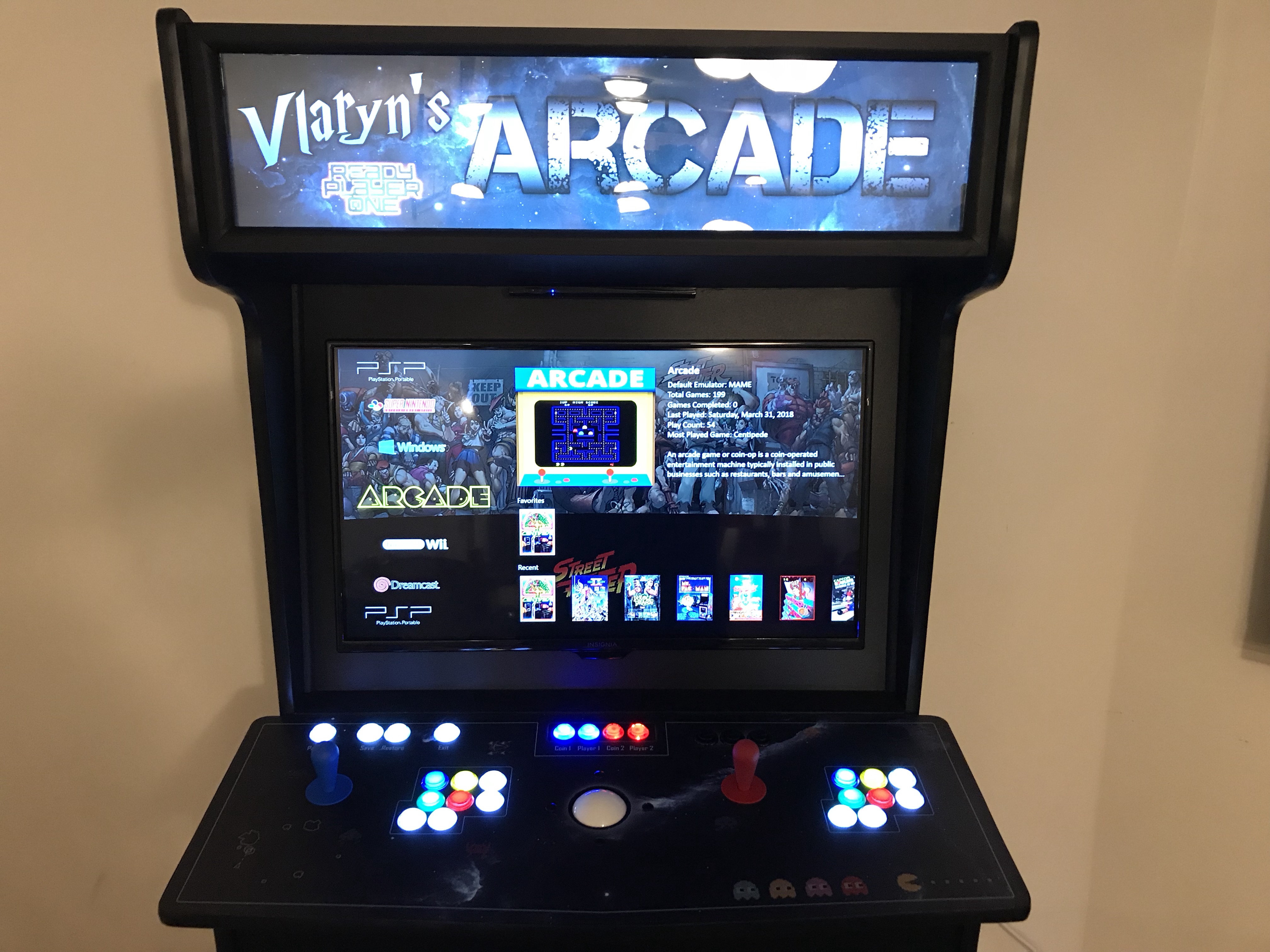 Arcade Cabinet Is Finally Done