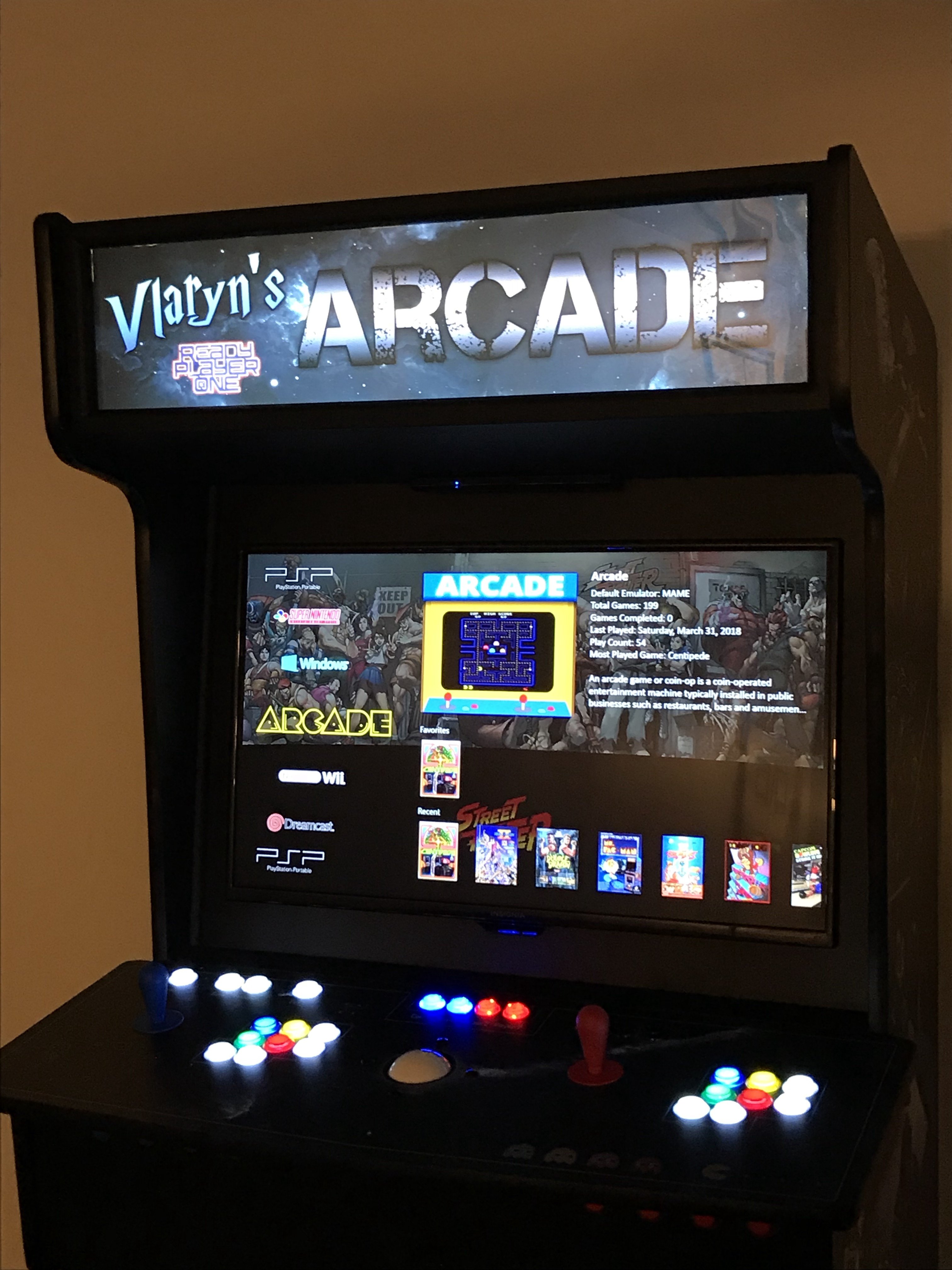 Arcade Cabinet Is Finally Done