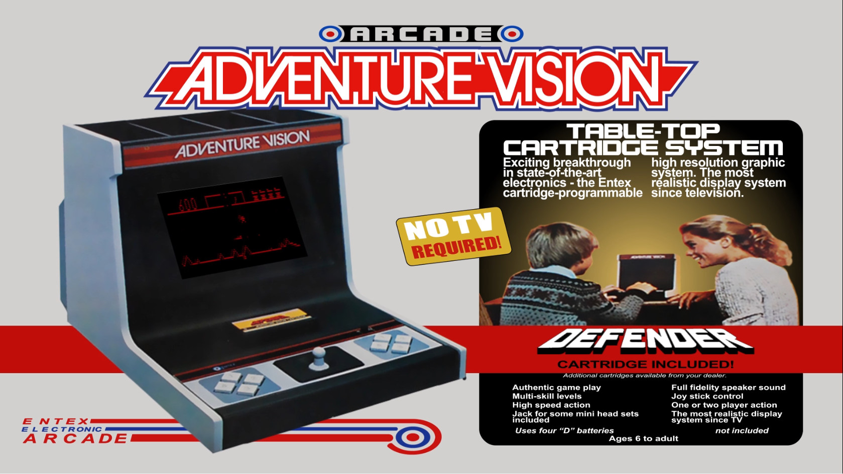 entex adventure vision