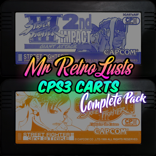 More information about "Mr. RetroLust's - CPS3 Carts (Complete pack)"