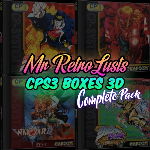 More information about "Mr. RetroLust's - CPS3 3D Boxes (Complete pack)"