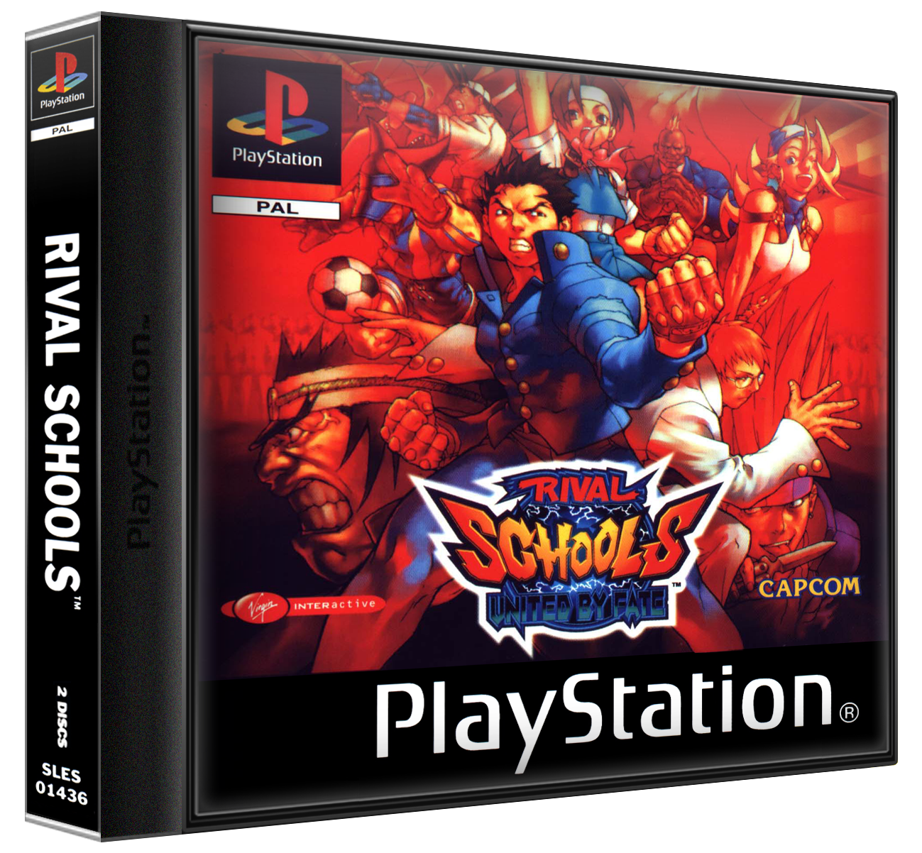 Rival Schools For Playstation 1
