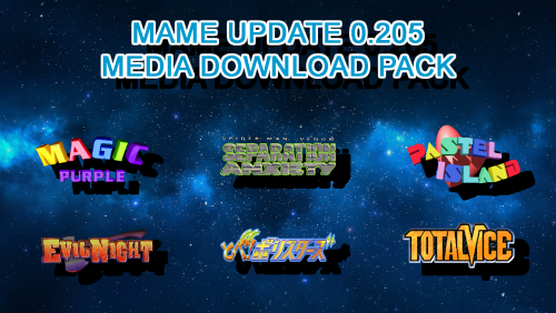 More information about "MAME Update 0.205 New Games Download Pack"