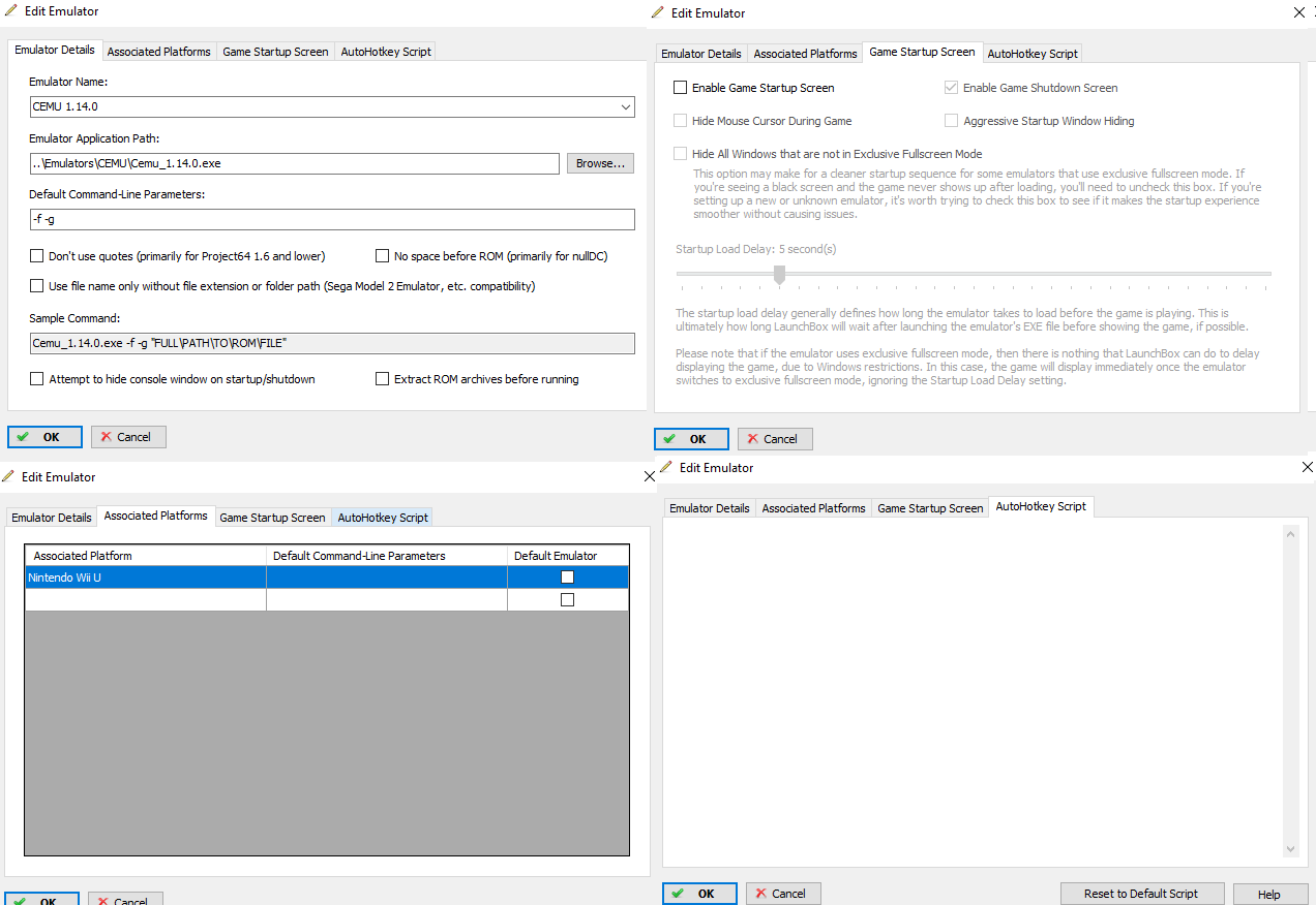 Cemu (Wii U) isn't being recognized as a platform, can't import games  (.rpx) - Troubleshooting - LaunchBox Community Forums