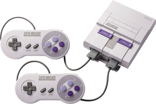 SNES Classic Edition (Mini Console) - Clear Logo ...