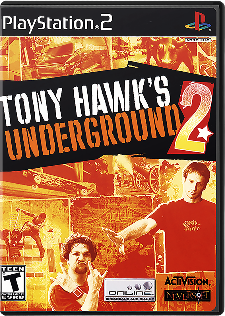 Tony Hawk's Underground 2 [SLUS 20965] (Sony Playstation 2) - Box