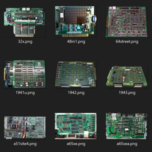 More information about "Mame PCB's (Circuit Boards) with transparent background"
