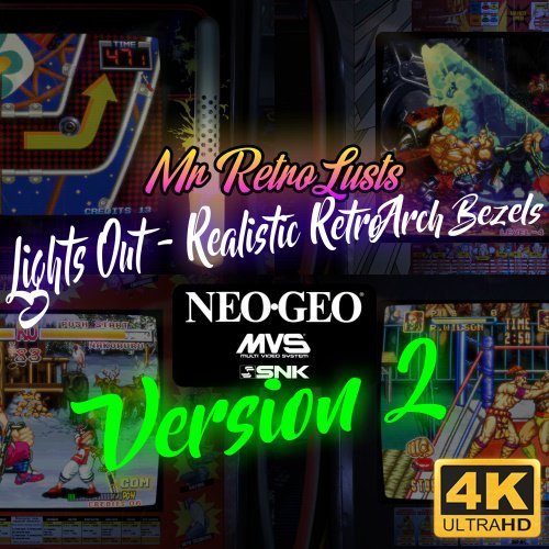 More information about "Neo Geo v2 4K - Lights Out - Realistic Retroarch Bezels"