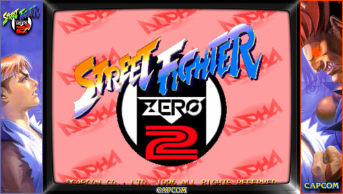 package overlays:street fighter zero I, II & II alpha - Platform Bezels ...