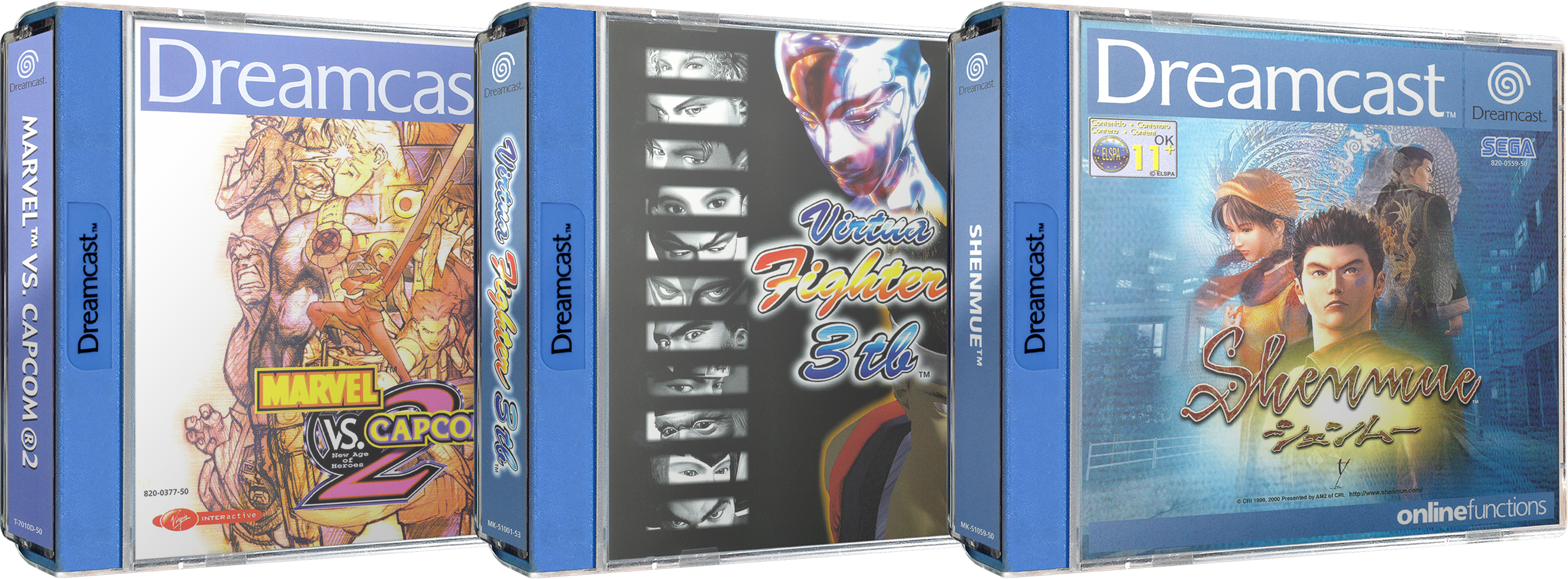 More information about "Sega Dreamcast 3D Box Pack - Europe (255) (2 Versions)"
