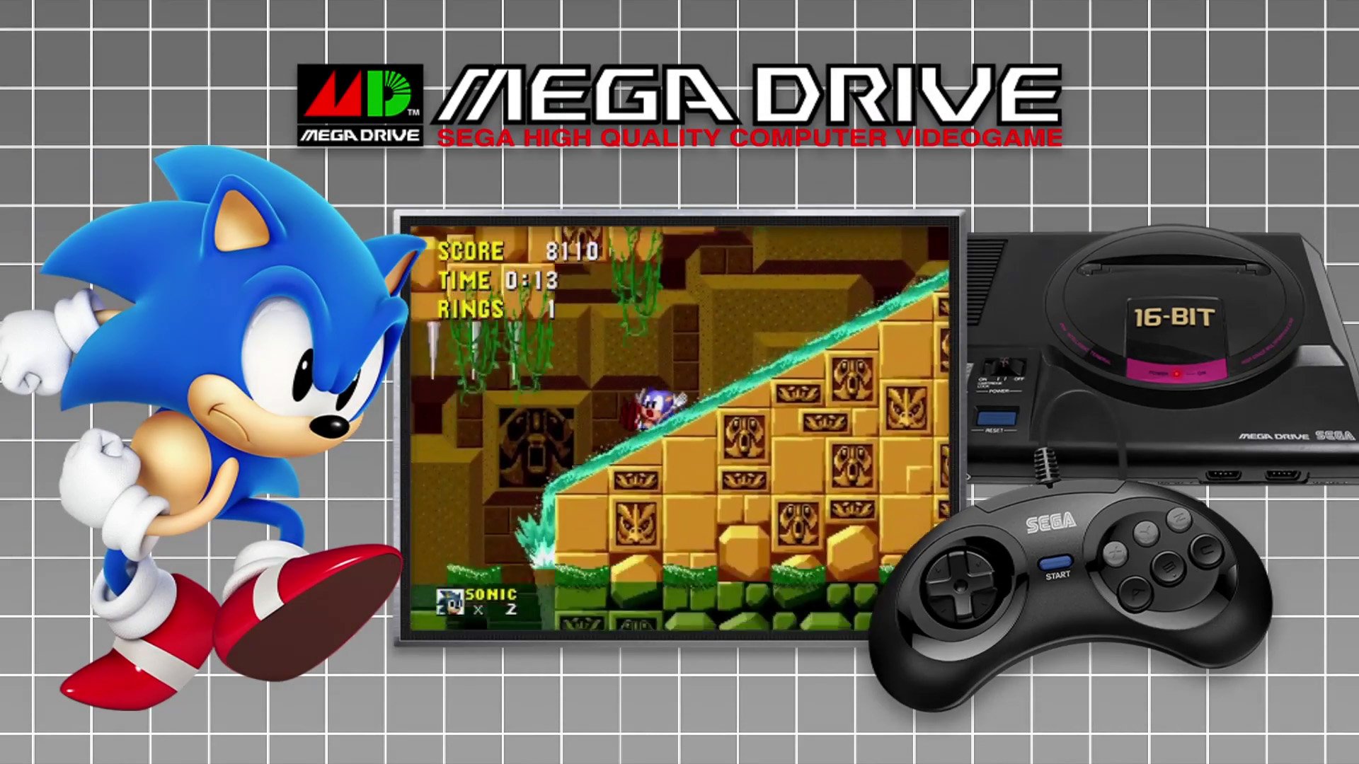 Sega Mega Drive (Japan) Unified Platform Video - Platform Theme