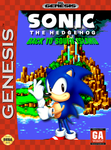 2D Mega Sonic Mod Box Art Pack - Sega Genesis - LaunchBox Community Forums