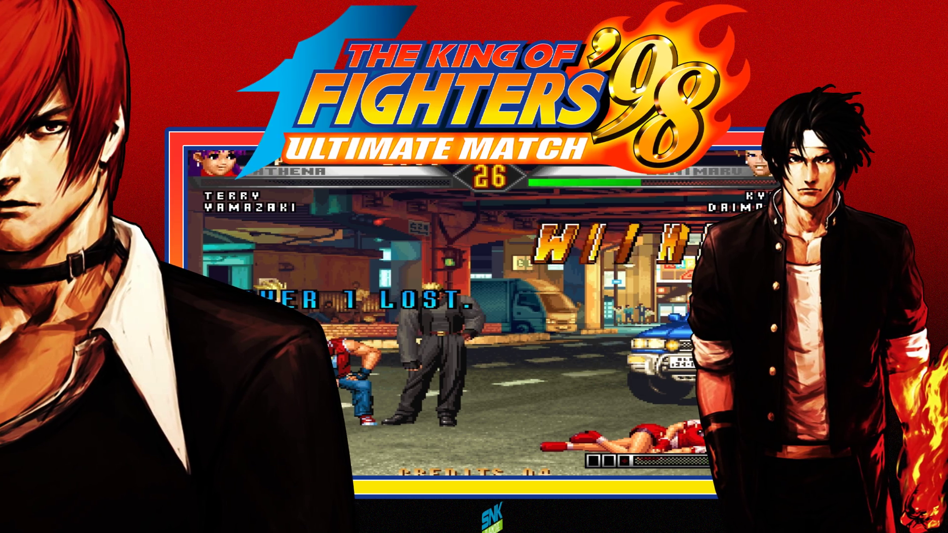 King of Fighters 98 Ultimate Match - Taito Type X - Artwork - Title Screen