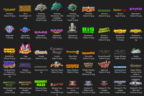 PopCap Standardized Fanart - Box - Front and Clear Logo Set (71 Games ...