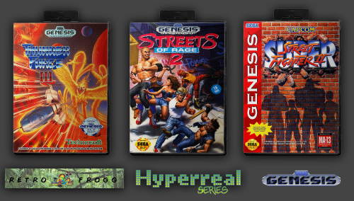 More information about "Sega Genesis (USA/North America) 2.5D Front Box Art Pack, Hyperreal Series"