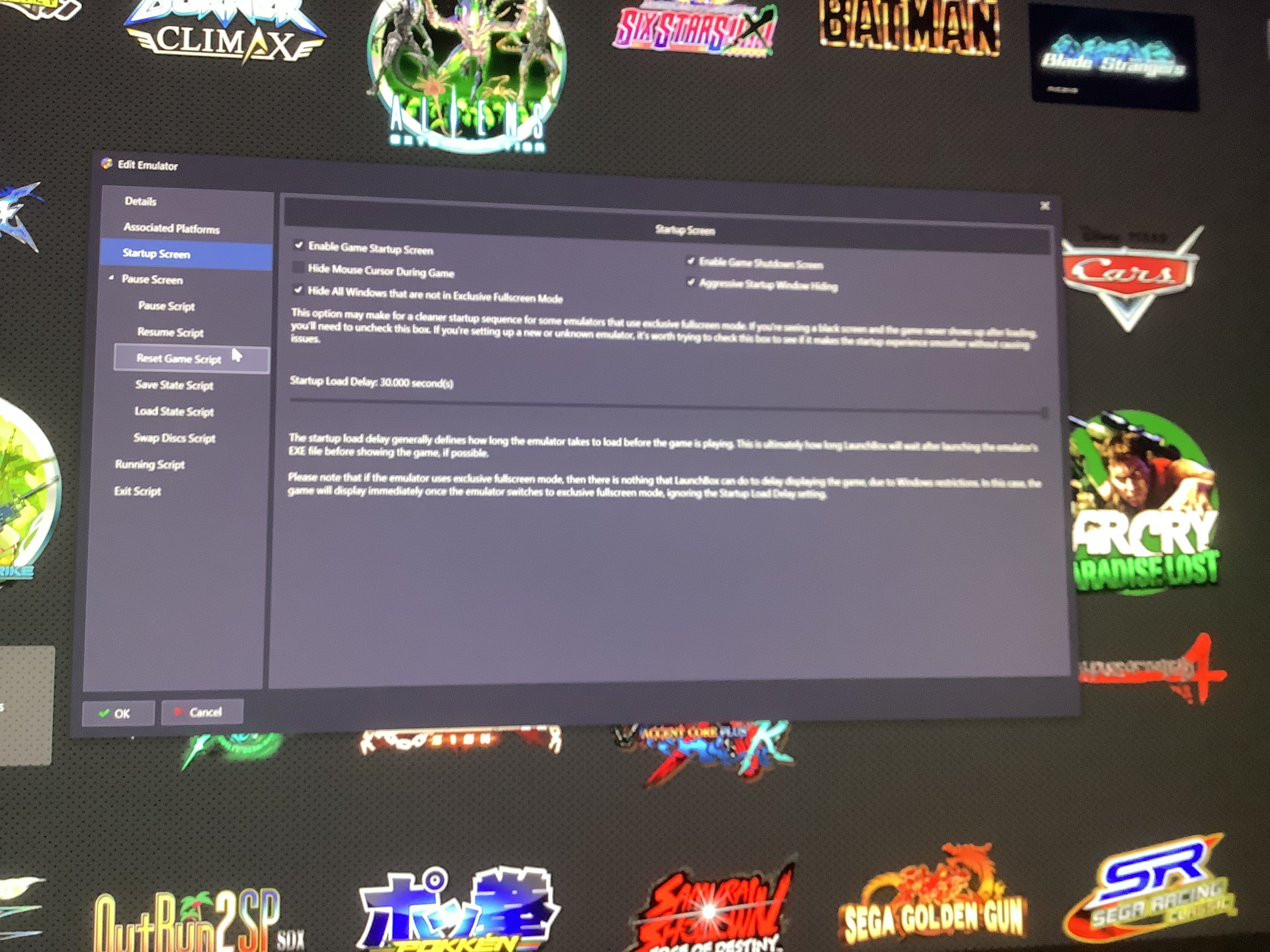 Teknoparrot game running screen Troubleshooting LaunchBox Community