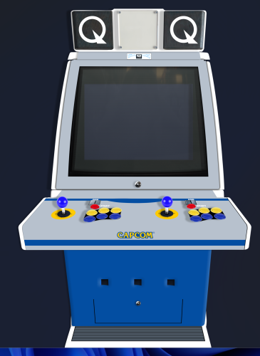 Capcom Q Machine Candy Cabinet Arcade