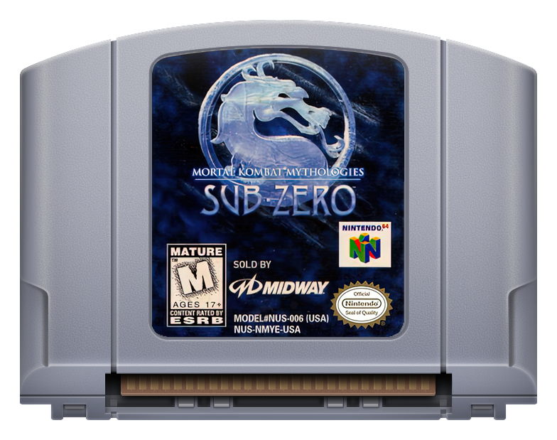 Mortal Kombat Mythologies Sub Zero Nintendo 64  N64 Cartridge Games -  Sub-zero 64 - Aliexpress