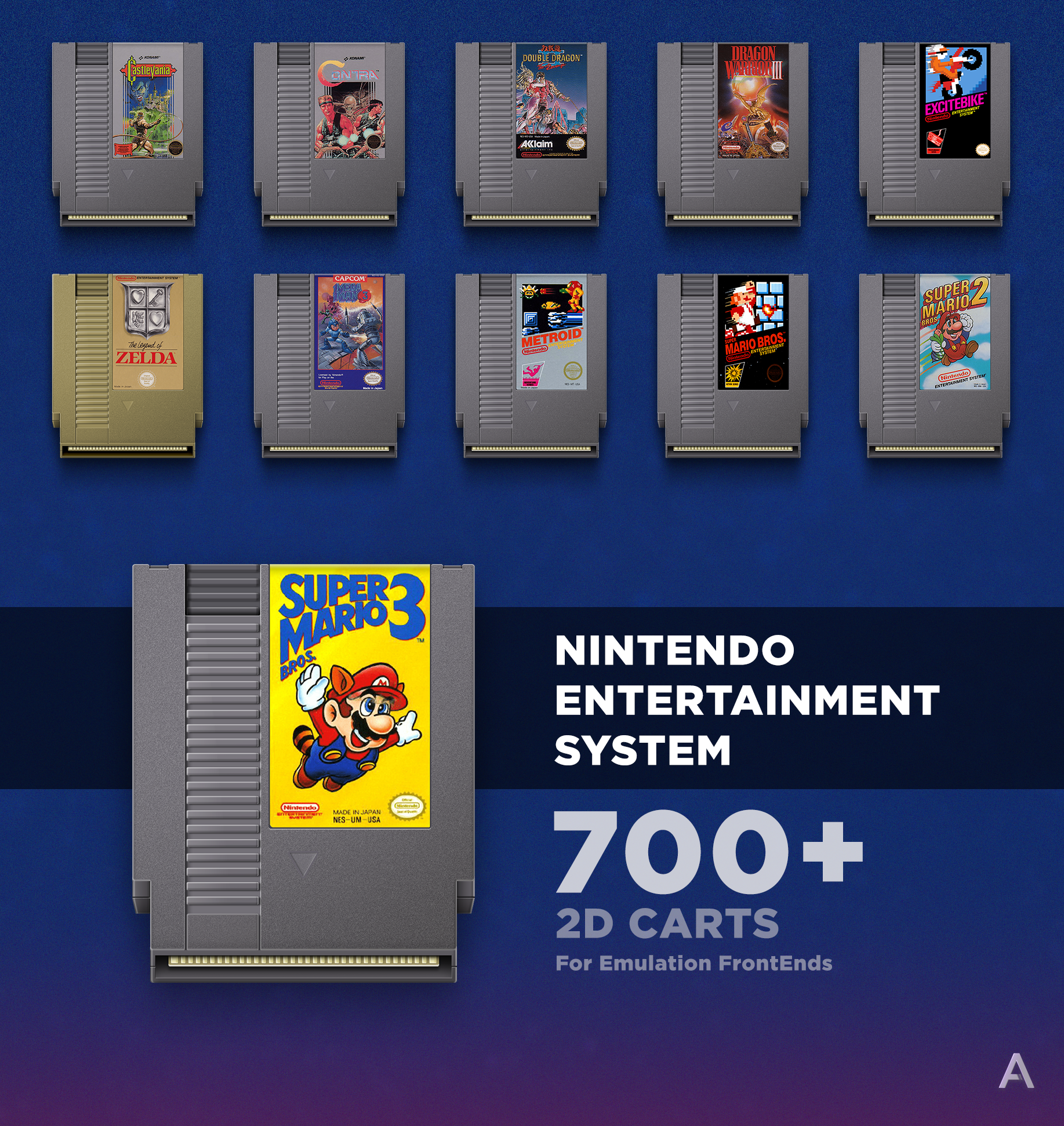 Nintendo Entertainment System (2D Carts) [ArcDragon] v1.0 - Nintendo  Entertainment System - LaunchBox Community Forums