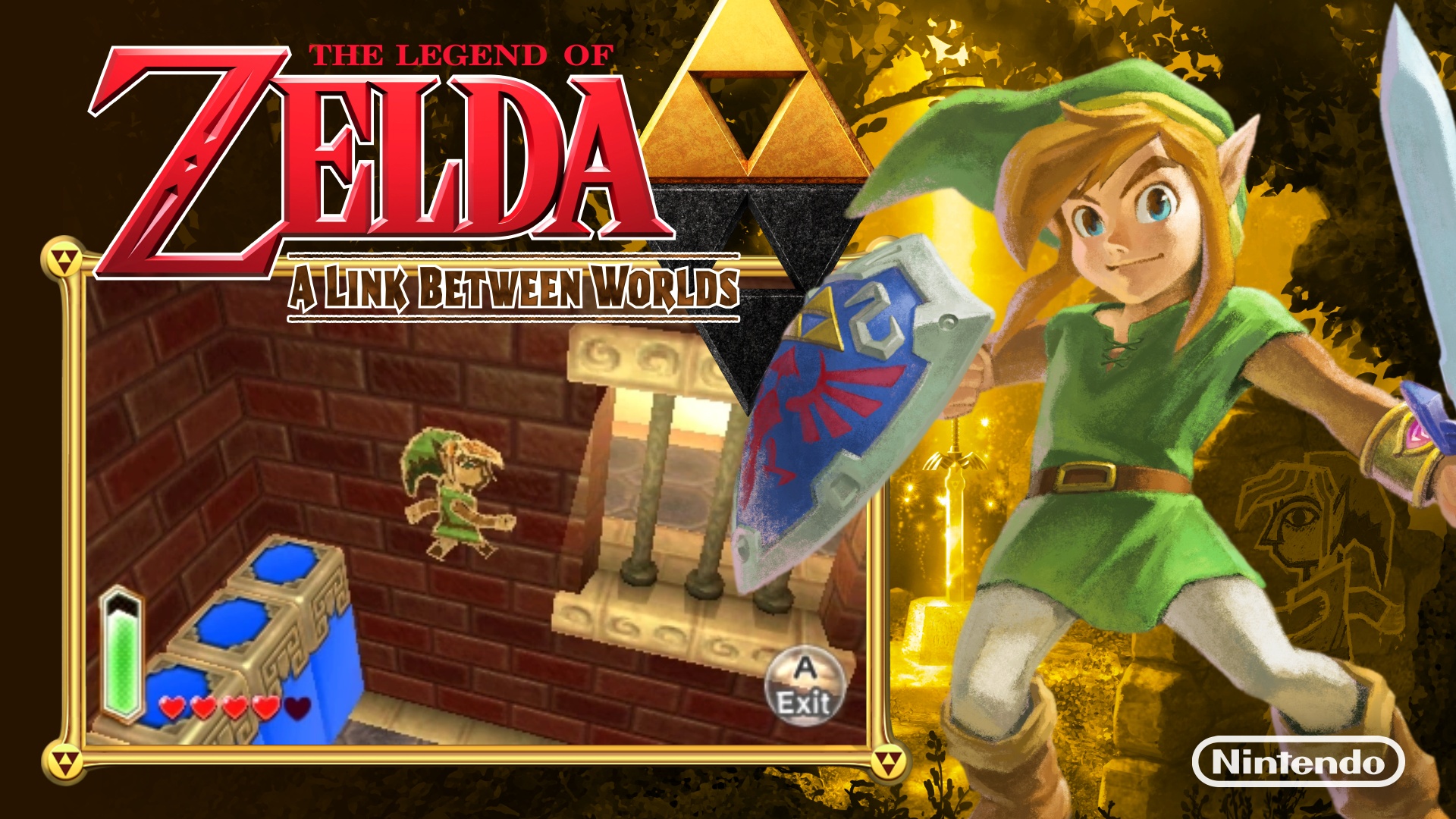 The Legend of Zelda: A Link Between Worlds Images - LaunchBox Games Database