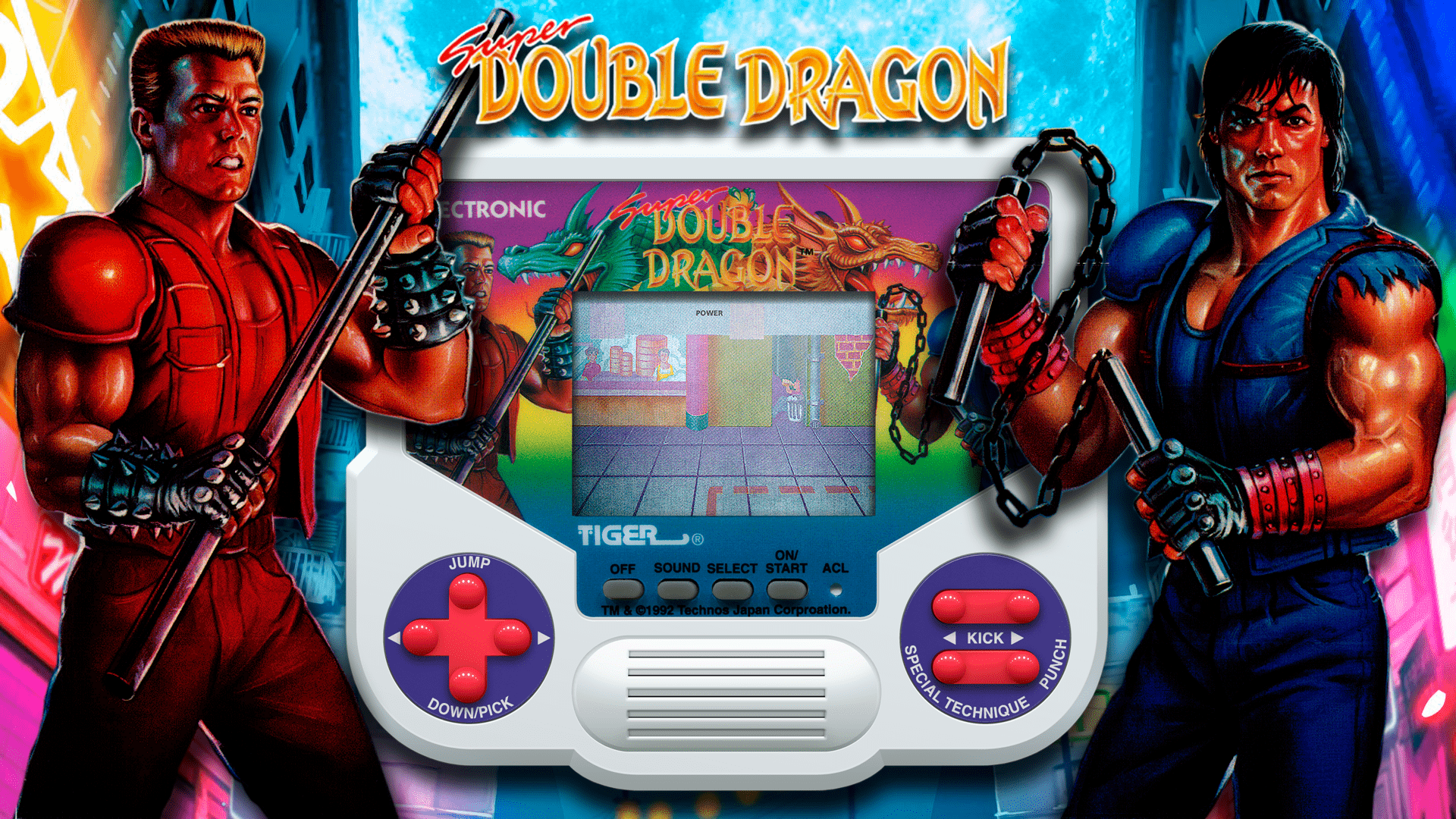 Double Dragon (Handheld) : Tiger Electronics (licensed from