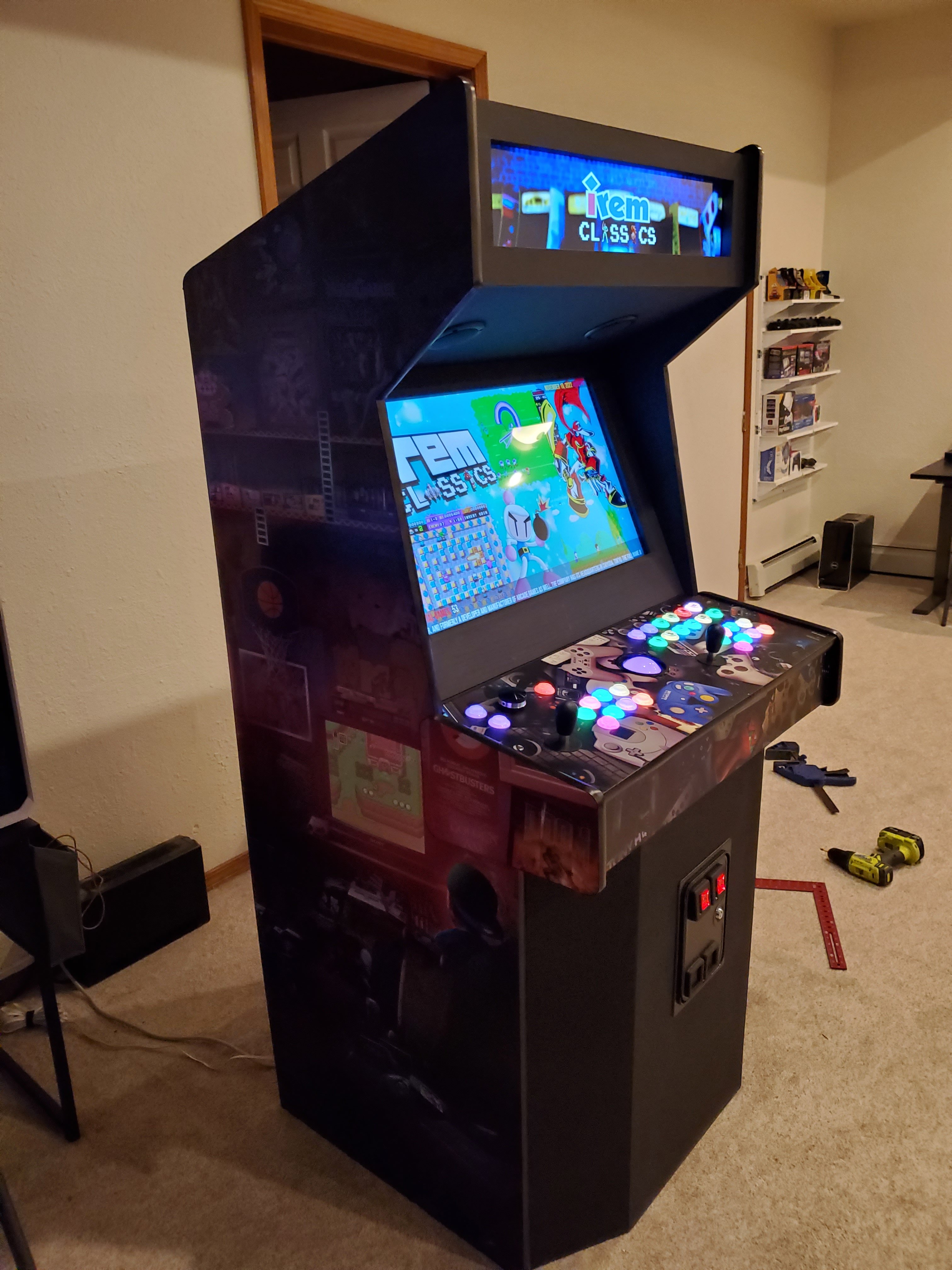 Jason S Arcade Cabinet Build