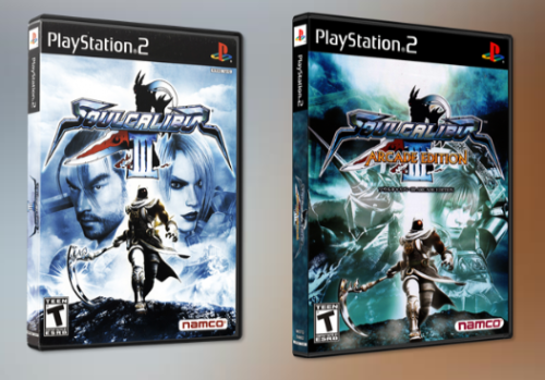 More information about "Soul Calibur III Arcade Edition PS2 3D Cover"