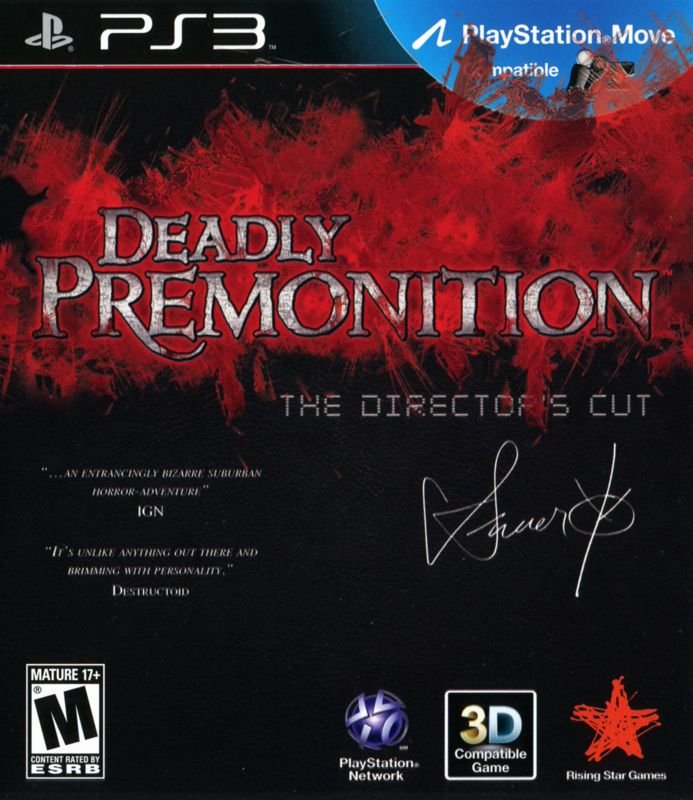 SOLVED] [Request] [PS3] Deadly Premonition: The Director's Cut