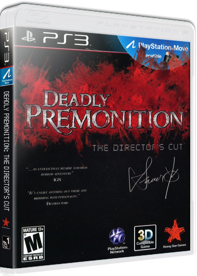 SOLVED] [Request] [PS3] Deadly Premonition: The Director's Cut