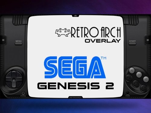 More information about "SEGA GENESIS 2 - RETROARCH ANIMATED OVERLAY"