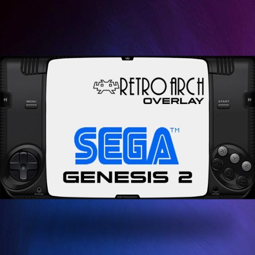 More information about "SEGA GENESIS 2 - RETROARCH ANIMATED OVERLAY"