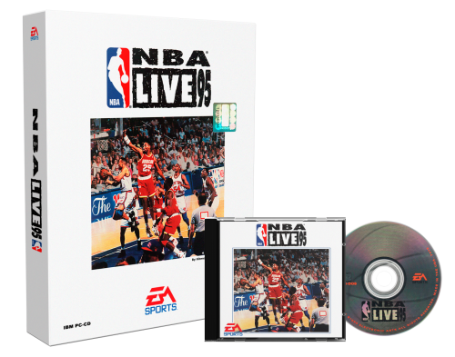 More information about "MSDOS Games - Pack 03 - Artworks (Box 3D, Disk and CD Disc) - NBA Live Collection (1994-1996)"