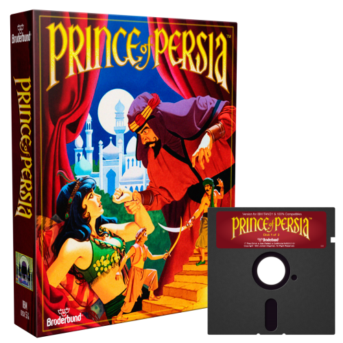 More information about "MSDOS Games - Pack 04 - Artworks (Box 3D, Disk and CD Disc) - Prince of Persia Collection (1990-1993)"